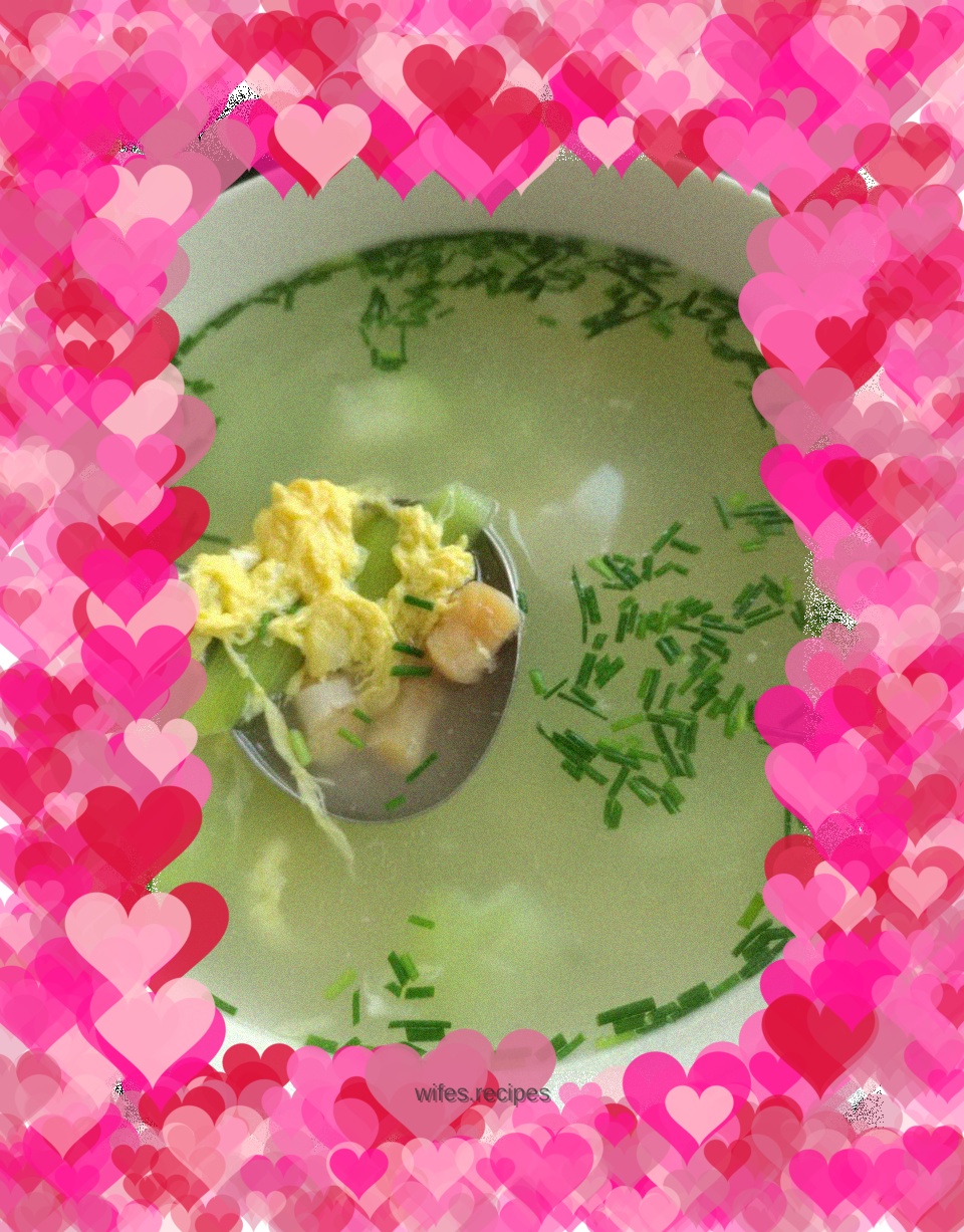 Dried Bess Melon Egg Soup