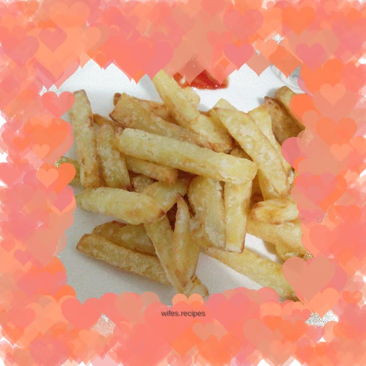 The easiest and most delicious French fries in 10 minutes