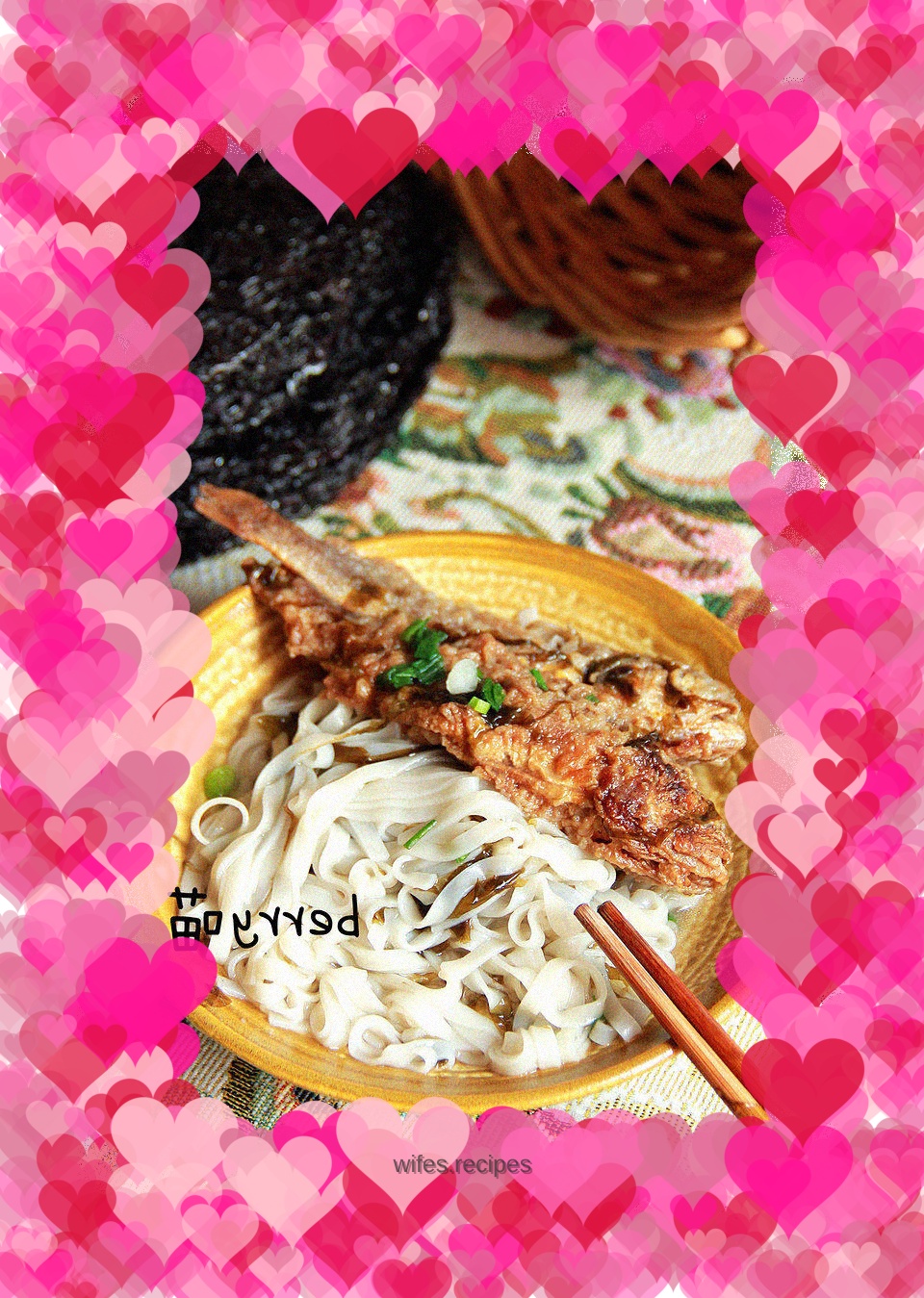 Crispy little yellow croaker/little yellow croaker and seaweed noodles. Baby’s favorite noodles~