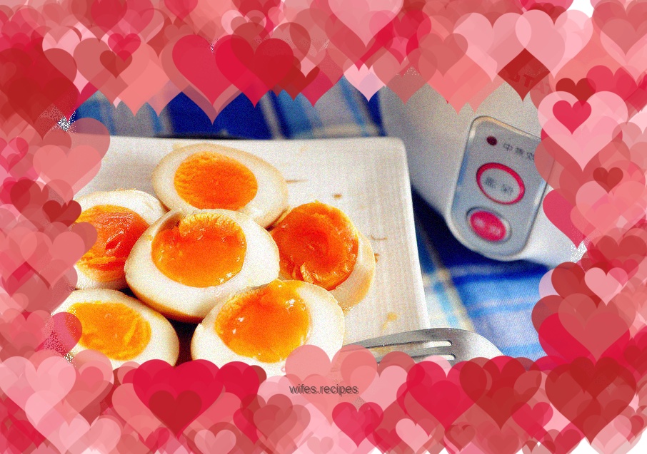 Wine-flavored osmanthus sugar-filled eggs