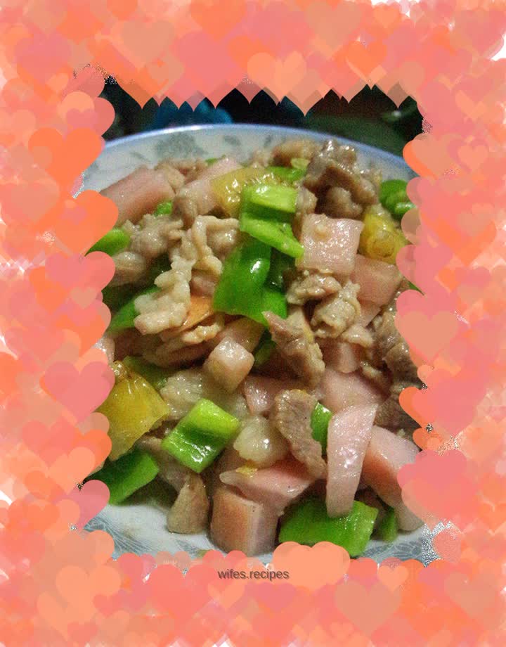 Rice killer: pickled radish meat slices