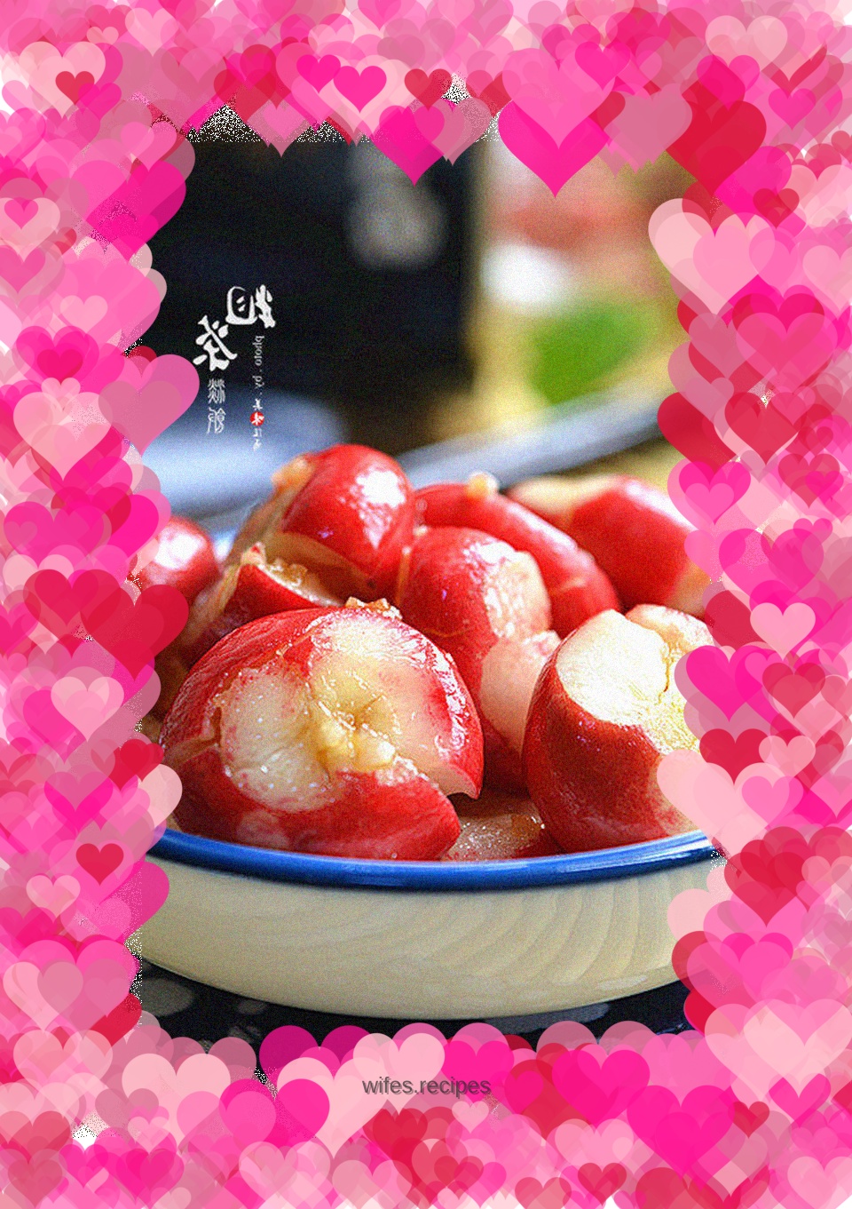 Cherry radish with olive oil
