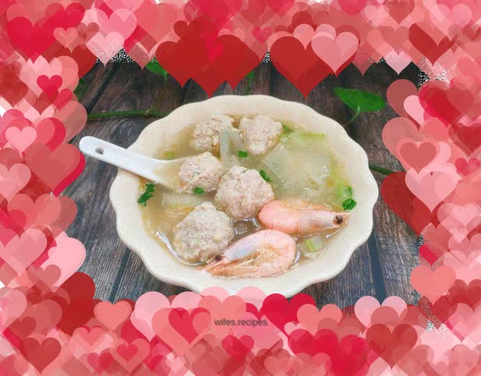Winter Melon and Meatball Soup
