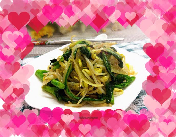 Stir-fried mixed vegetables