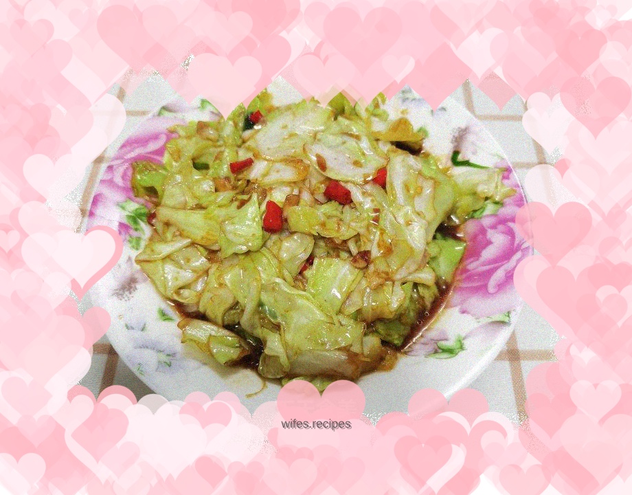Hot and sour cabbage