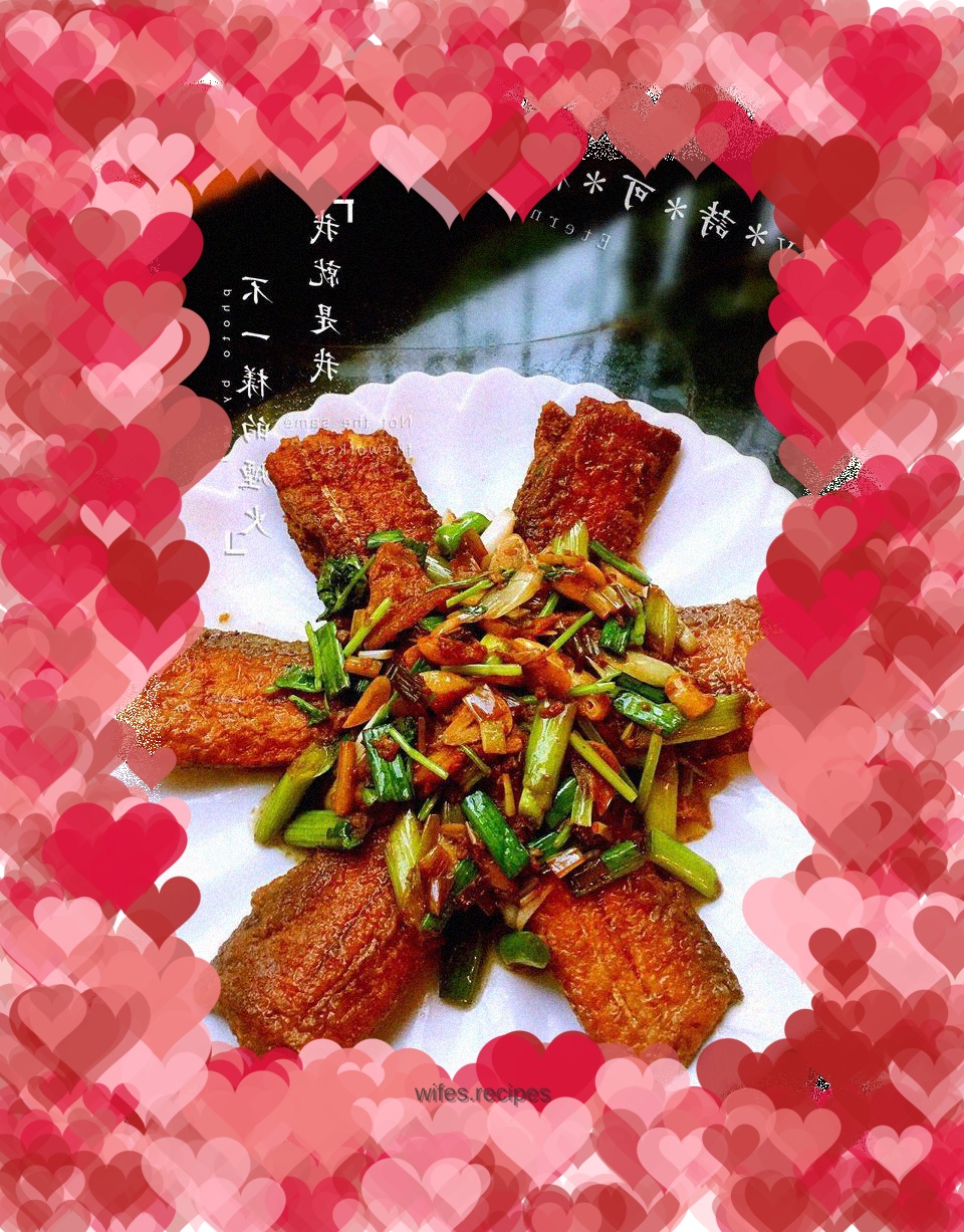 Braised hairtail fish