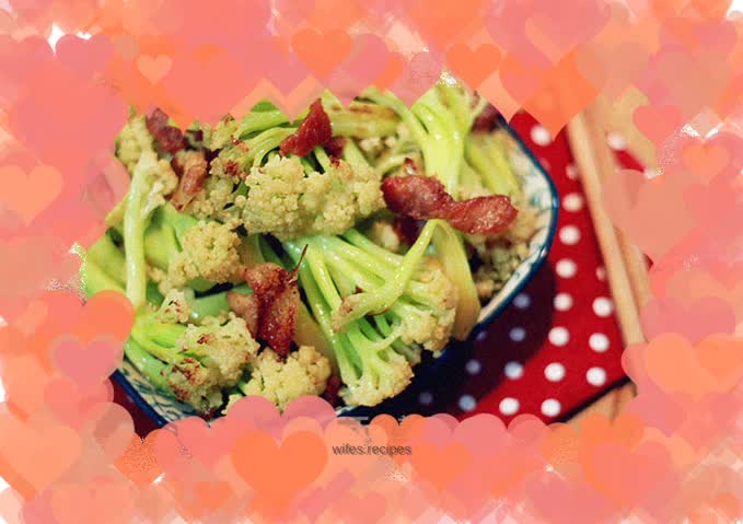 Stir-fried cauliflower