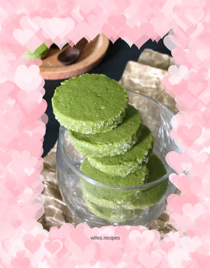 Slightly Bitter Matcha Sable Crispy Cake