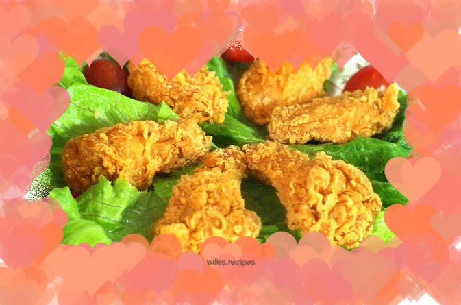 Fried chicken wings