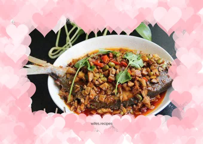 Dry roasted Jinchang fish