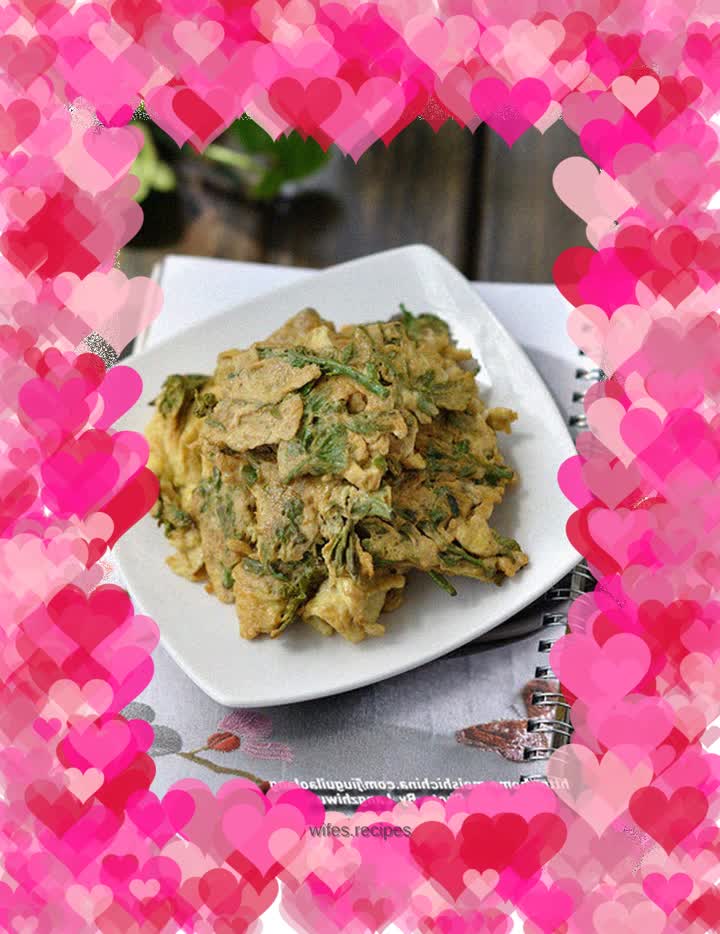 Scrambled Eggs with Sichuan Pepper Sprouts