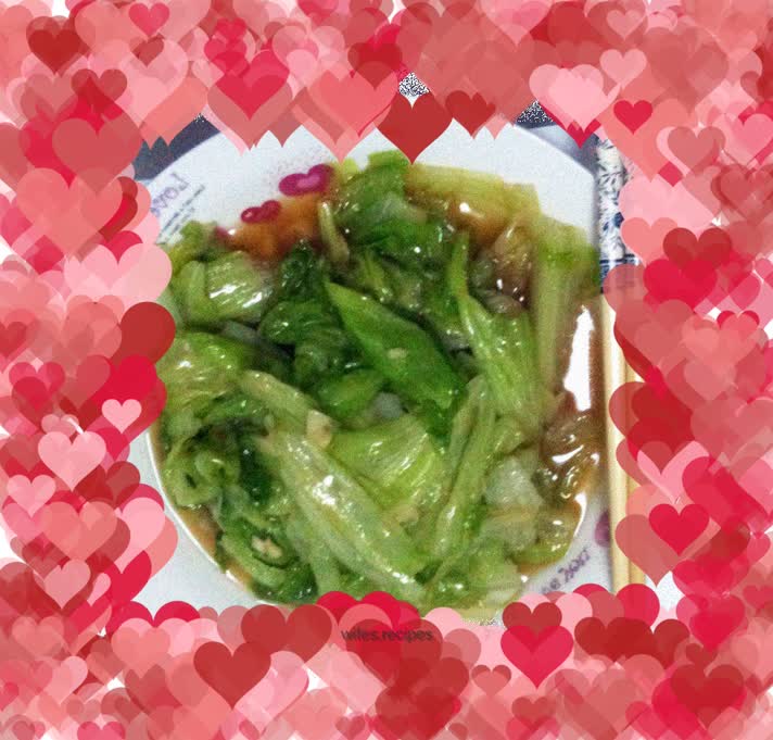 Garlic lettuce