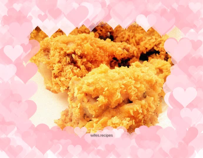 Oil-free crispy chicken legs/homemade healthy version of KFC fried chicken