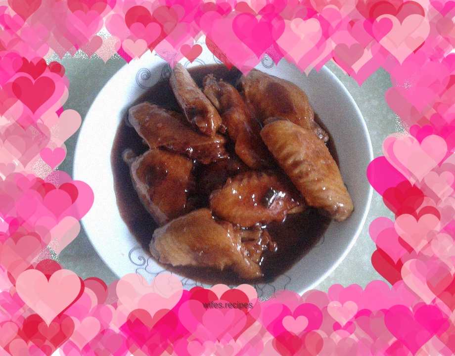 Teriyaki Chicken Wings with Rice