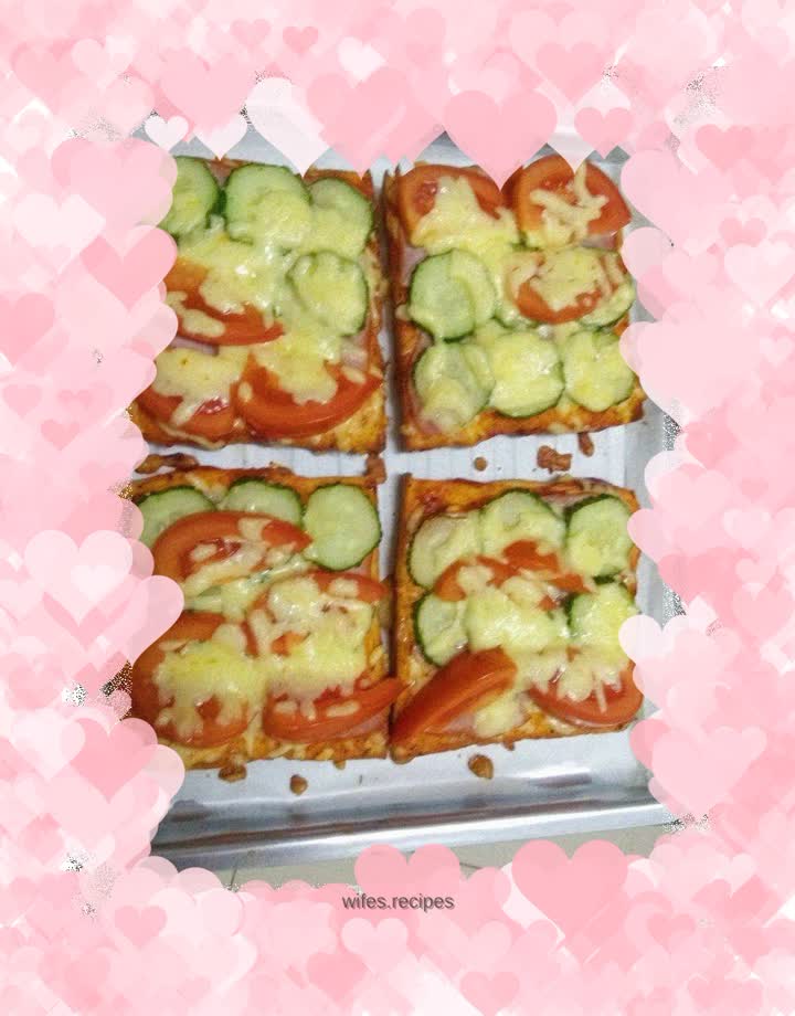 Toast pizza