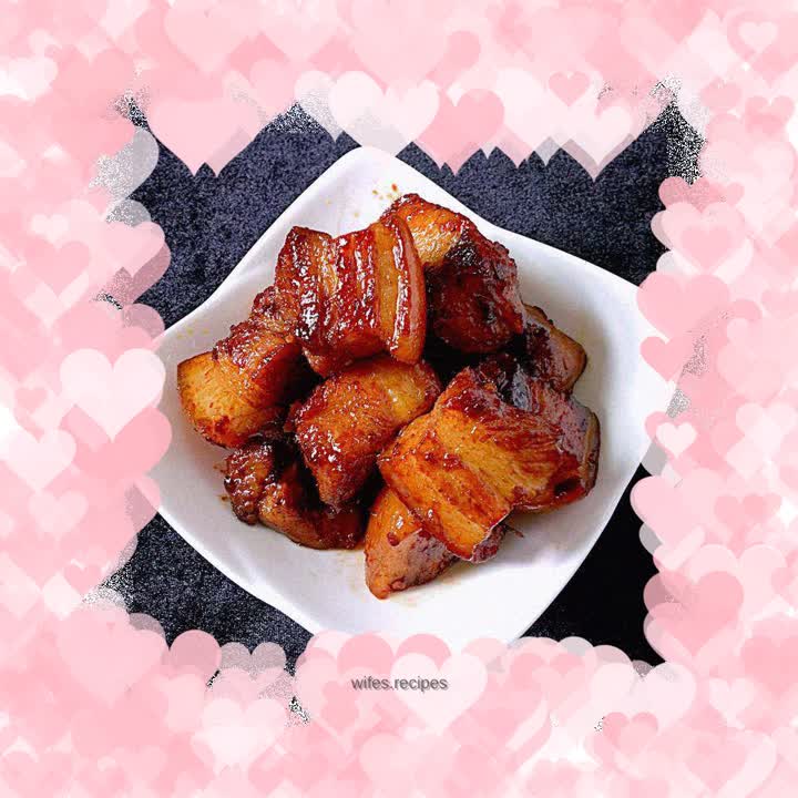 Beer braised pork