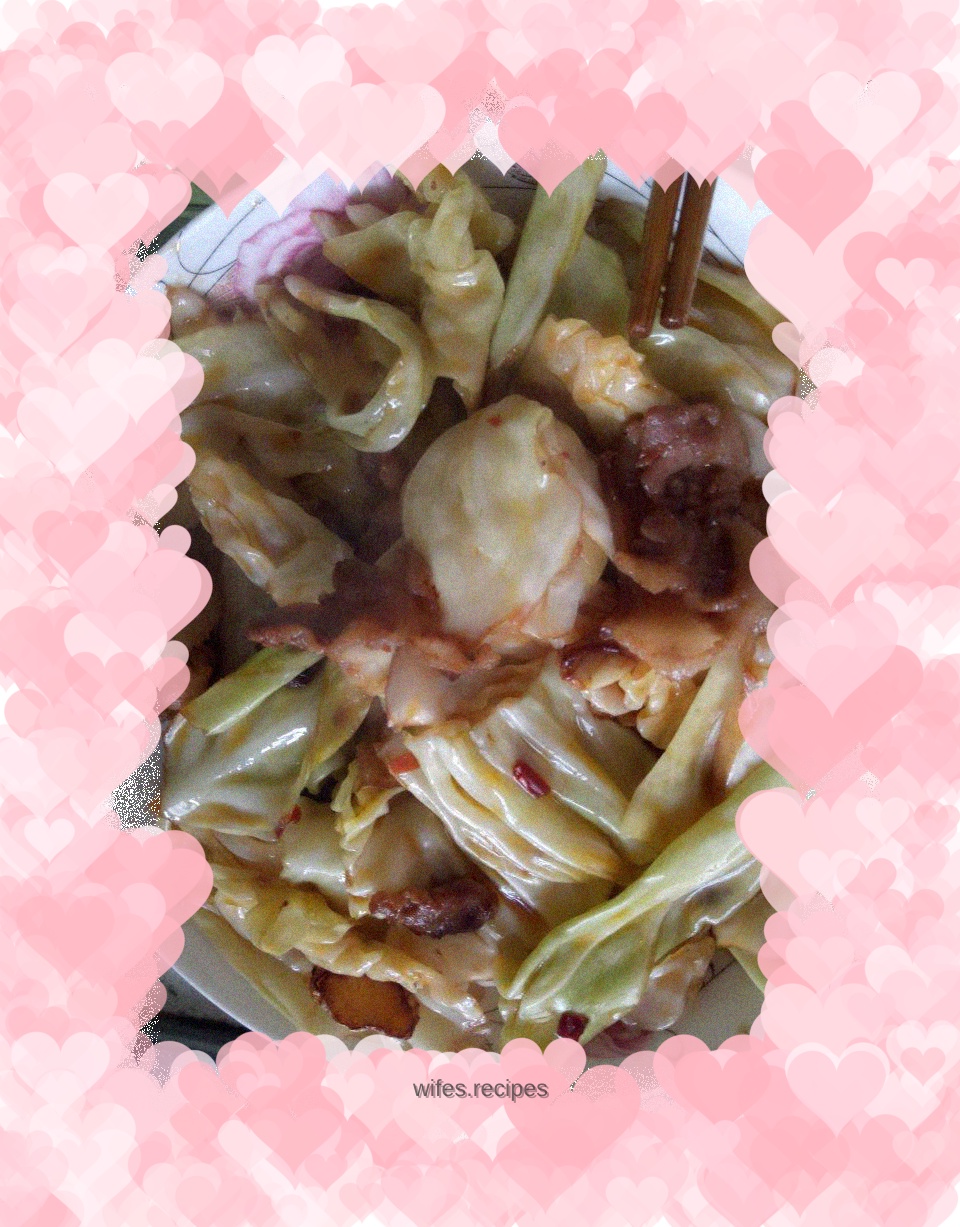 Fried cabbage