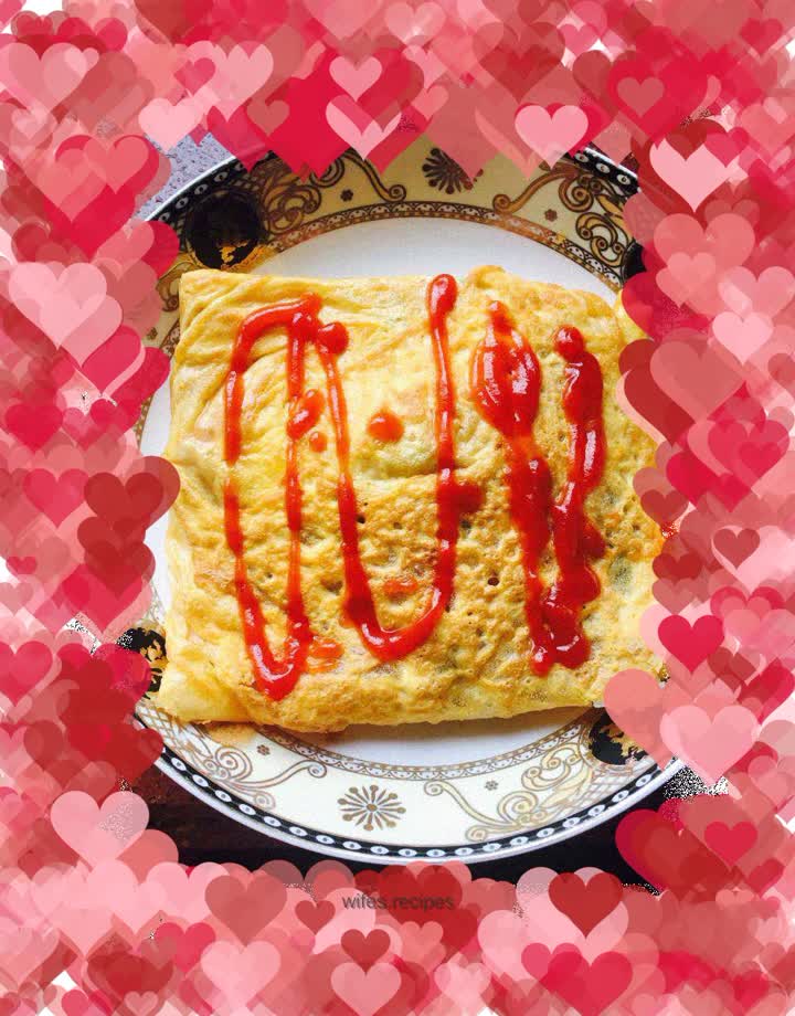 Shrimp Omelette Rice