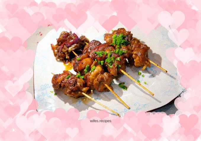 Teriyaki Chicken Leg Skewers