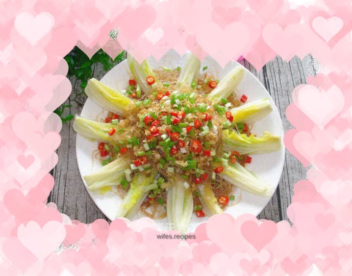 Garlic Vermicelli and Baby Cabbage