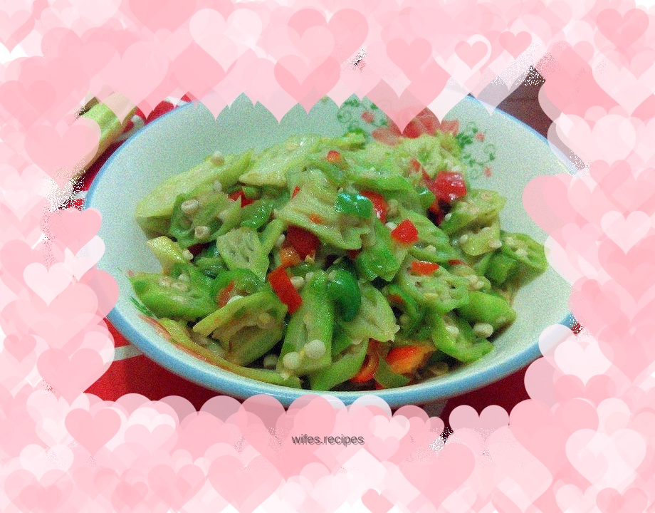Fried Okra with Chili Pepper
