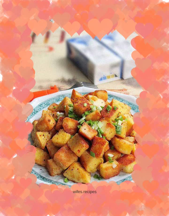 Fried buns with cumin