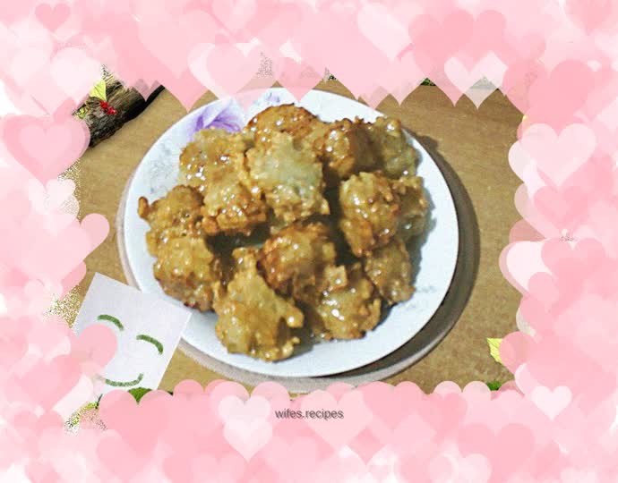 Honey Pear Balls