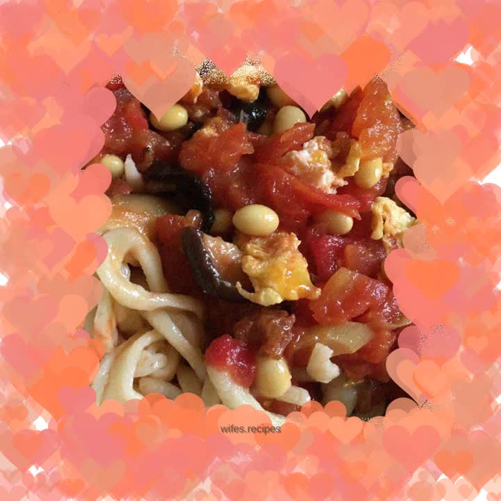 Tomato and egg noodles