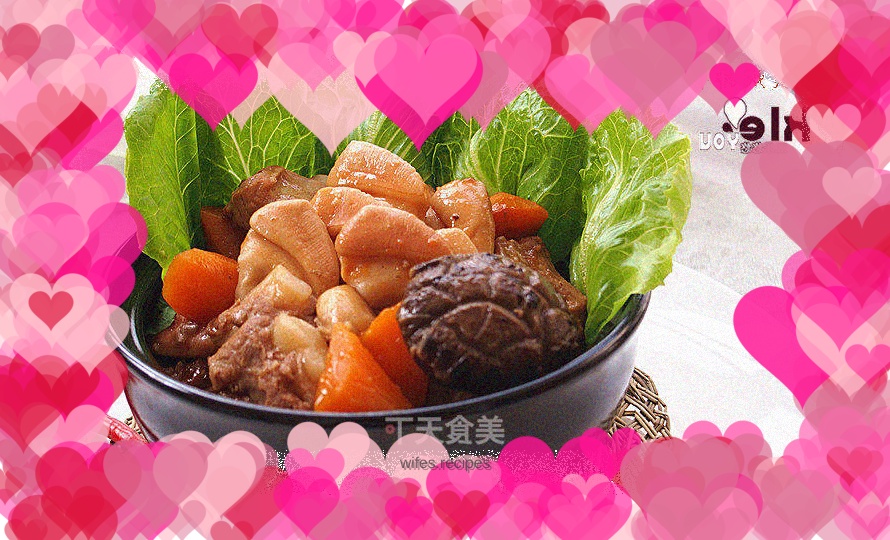 Braised Abalone Pork Ribs