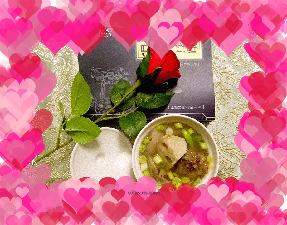 Pork Ribs and Stewed Lotus Root