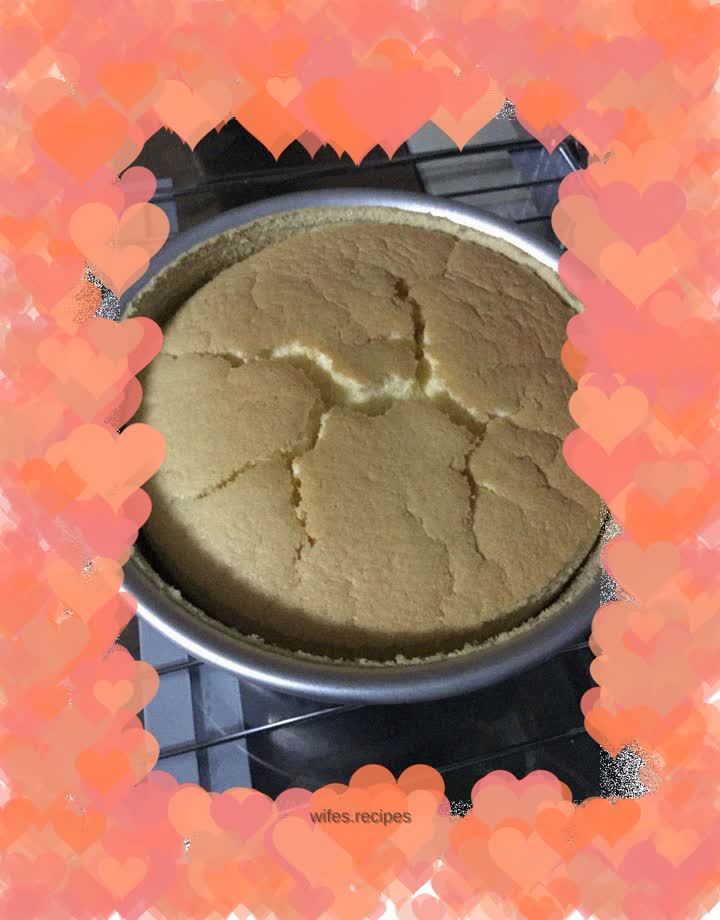 Six-inch chiffon cake🍰