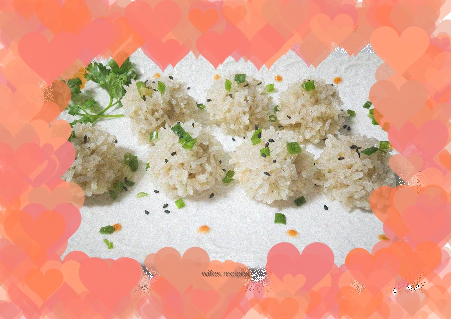 Glutinous Rice and Pearl Balls