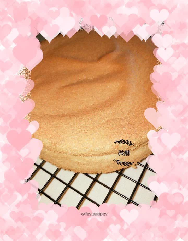 Chiffon cake (6 inches)