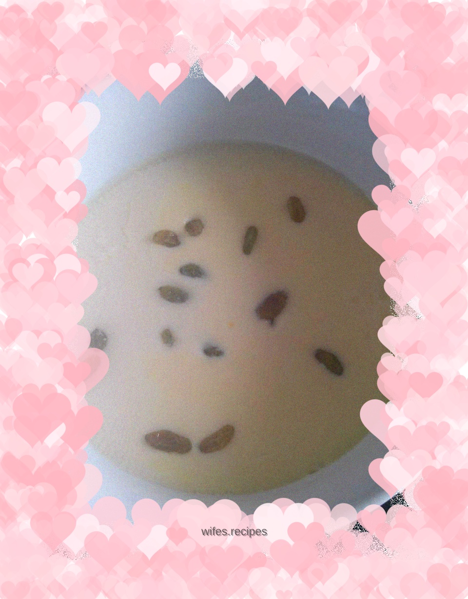 Steamed Egg with Milk
