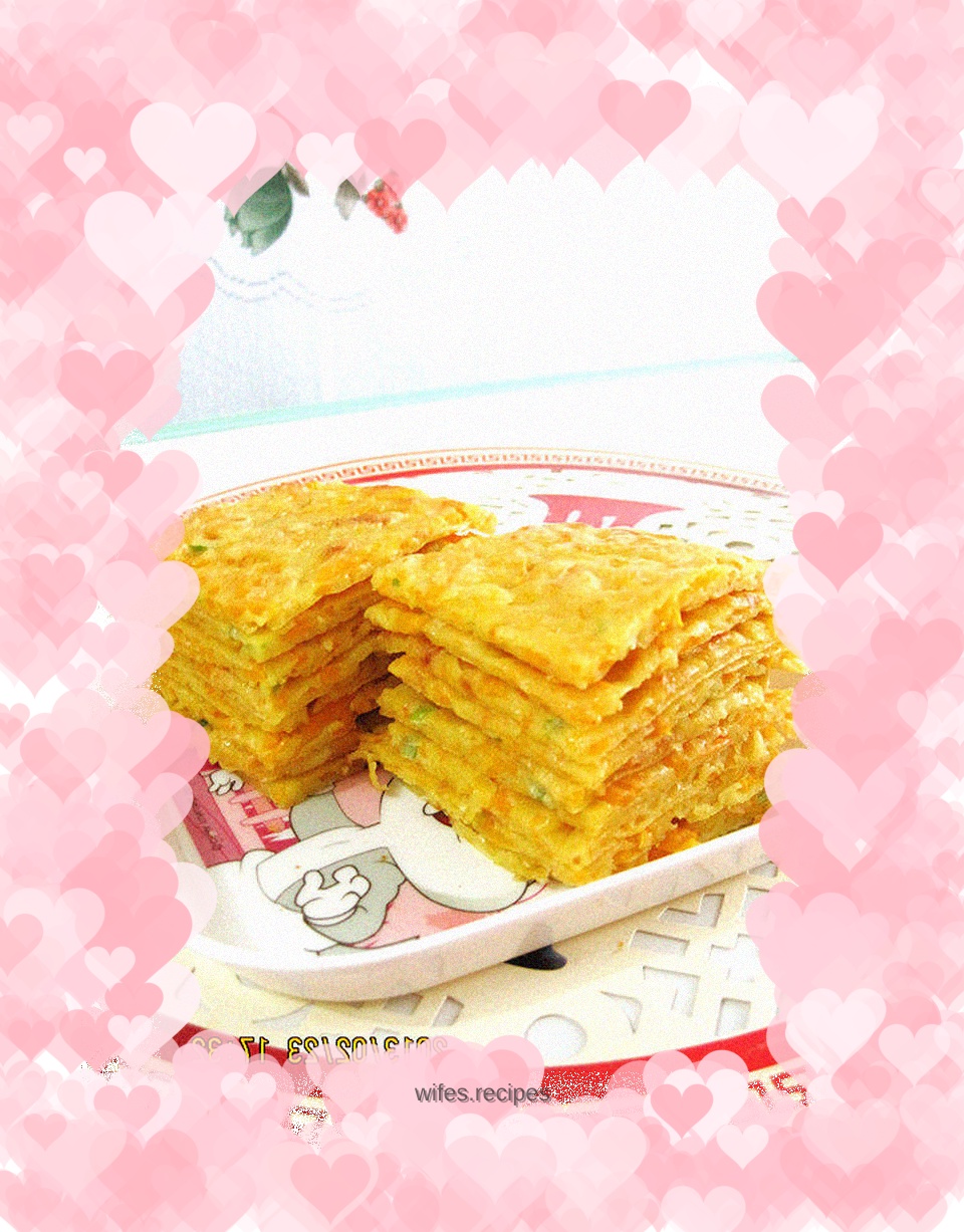 Baby meal----Egg Pumpkin Cake