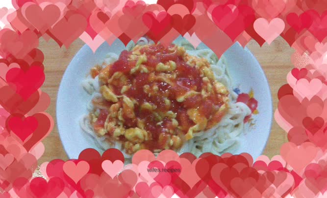 Braised tomato noodles