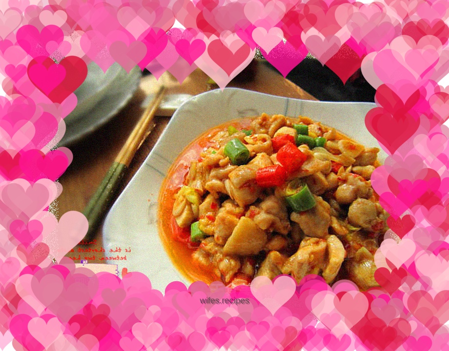 Spicy Chicken - a delicious and delicious side dish