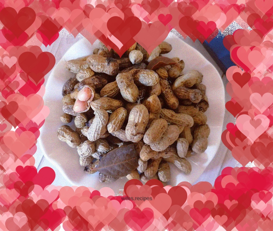 Salted peanuts Boiled peanuts