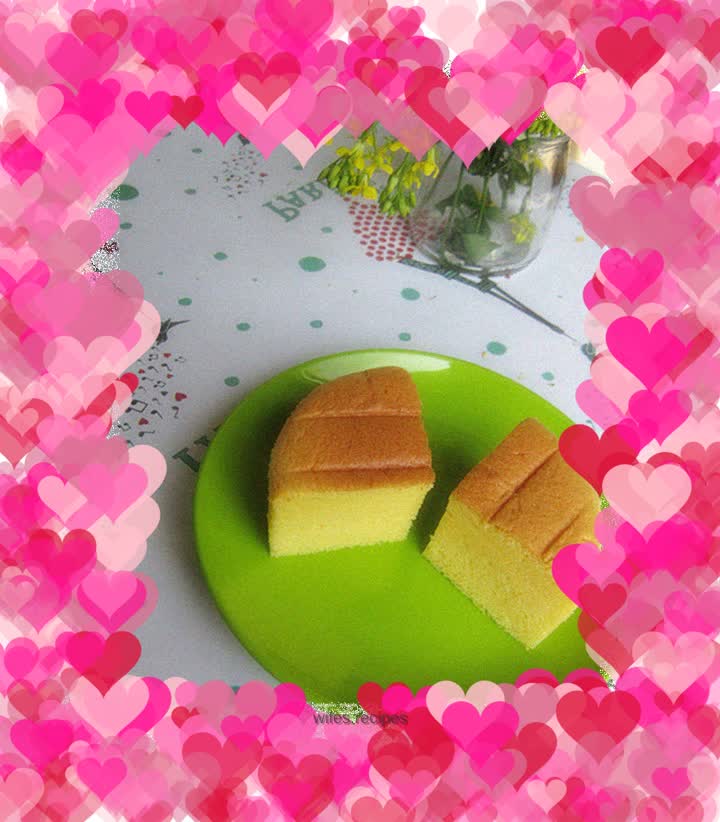 Hot Noodles Chiffon Cake