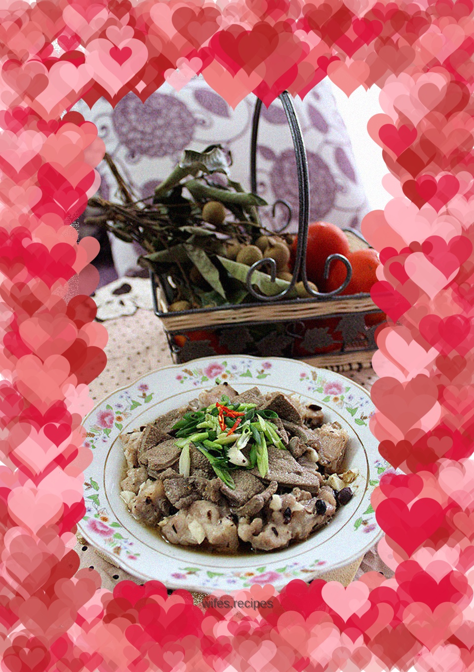 Steamed Pork Ribs and Pork Liver with Drum Sauce