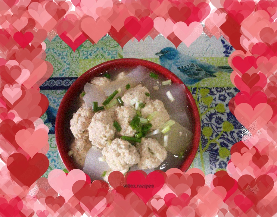 Winter Melon and Meatball Soup