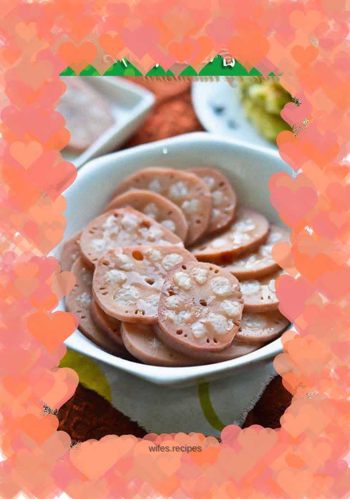 Glutinous rice and lotus root