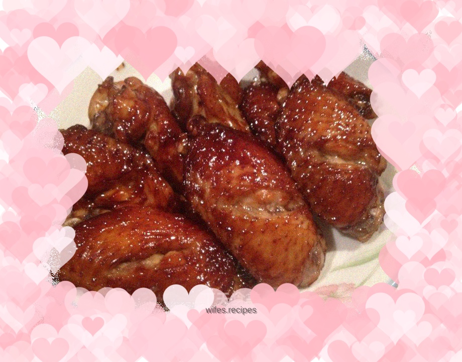 Grilled chicken wings