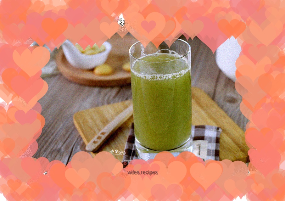 Beauty and lung nourishing vegetable juice