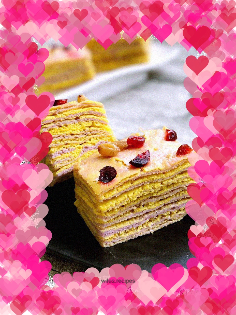 Two-color Thousand Layer Steamed Cake