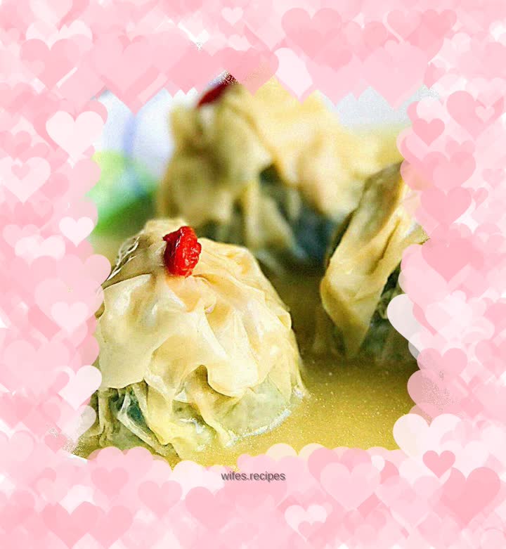 Chicken Sauce Shepherd’s Purse and Pomegranate Buns