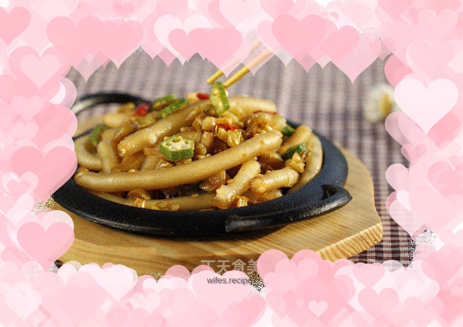 Sturgeon Tendon with Pickled Pepper