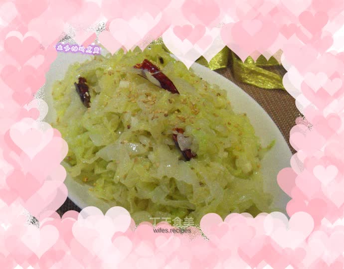 Braised shredded cabbage