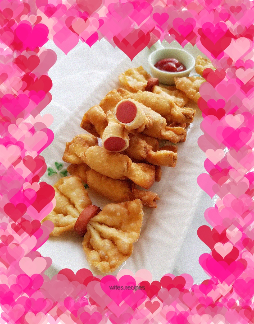 Various ways to eat wonton wrappers