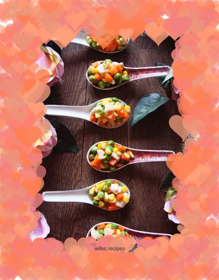 Colorful Chicken with Pine Nuts